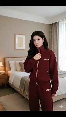 Set Bộ Khoa Kéo ECOCHIC Set Bộ Đồ Đông Áo Khoá Kéo 2 Chiều Quần Dài Nỉ Chất Liệu cao cấp #setdoxinh #setboni #ecochic #thoitrangnu #trending 