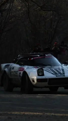 The car many people are here to see this weekend! The RAC rally has officially begun, Let’s go! 👀  #Racrally #rogeralbertclarkrally #stratos #rally #rallying 