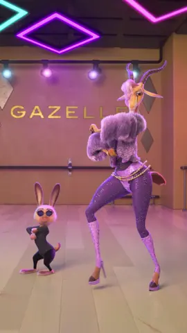 Únete a la fiesta que sube como la espuma. 🎶  Baila como Gazelle, haz dúo y saca tus mejores pasos. #Zootrópolis2