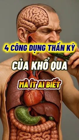 4 công dụng thần kì của khổ qua mà ít ai biết #suckhoe #meosuckhoe #sứckhỏe #khoqua #thucpham