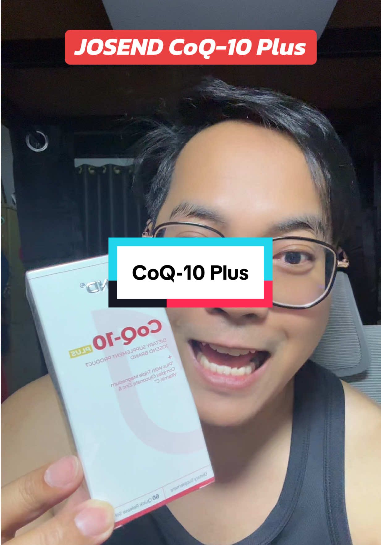 JOSEND CoQ-10 Plus อาหารเสริมพลังงานให้กับเซลล์ #josend #coq10 #coq10plus #ผลิตภัณฑ์เสริมอาหาร #สุขภาพดี 