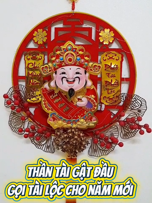 Thần tài gật đầu gọi Tài - Lộc cho năm mới #MinhNguyetshop #xuhuongtiktok #thầntài #Phụkientet #thầntaiden 