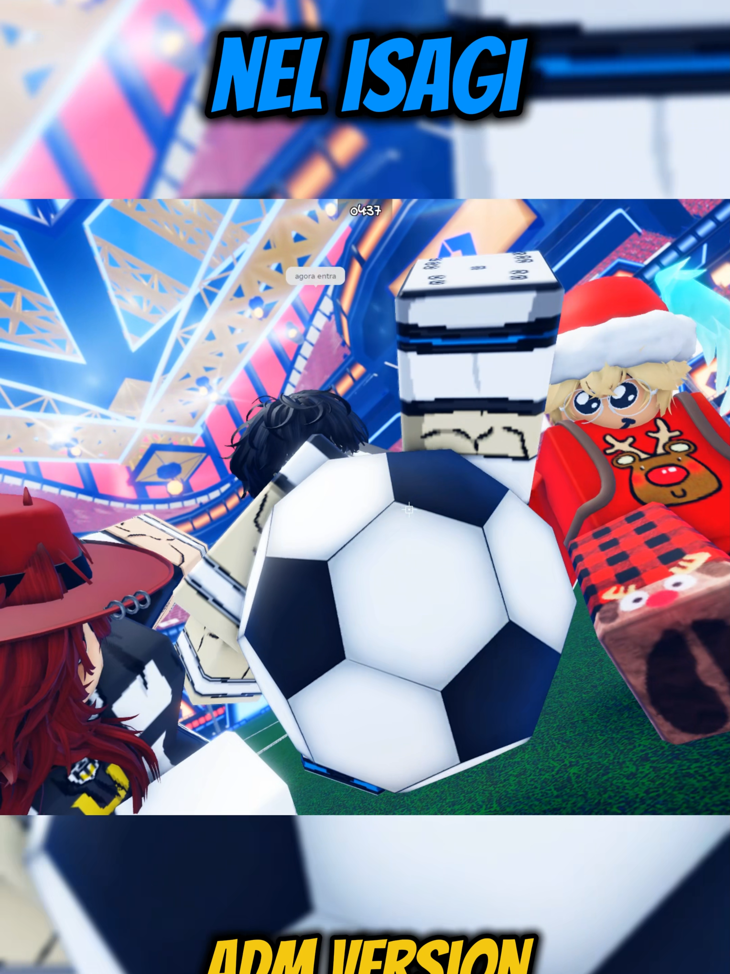 Nel Isagi {Adm Version} II #robloxshorts #azurelatch Nel Isagi {Adm Version} II Mostrando o Rin em ação no Azure Latch! 💙⚽ #robloxshorts #azurelatch