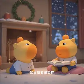 如果没有遇见你，人生将会充满遗憾 #原创动画 #治愈音乐  #水豚噜噜 #如果没有遇见你 #money_lu 