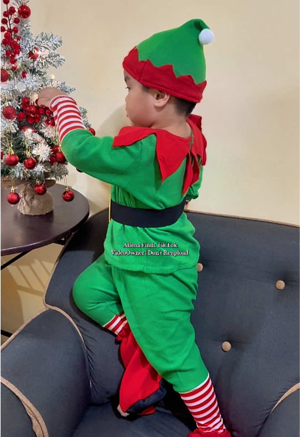 Elf Costume for Kids na perfect this coming Christmas!✨ #elfcostume #elf #christmascostume #kidscostume #costumeforkids 