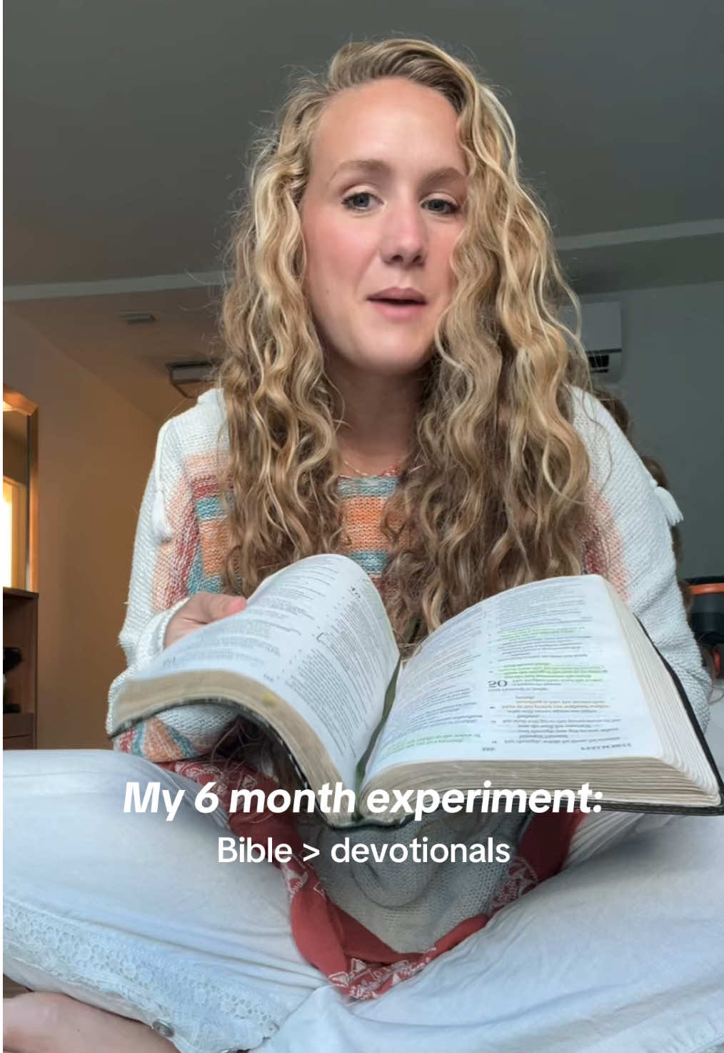 I thought perhaps I had a legalistic mindset surrounding Bible reading, so I gave myself permission to simply read a devotional and the adjoining scripture passage for about six months. Here’s what I found. #biblestudy #devotion #newmorningmercies #christianwomen #homemaker  Bible reading Daily devotion Bible study Quiet time Time with God Personal devotions