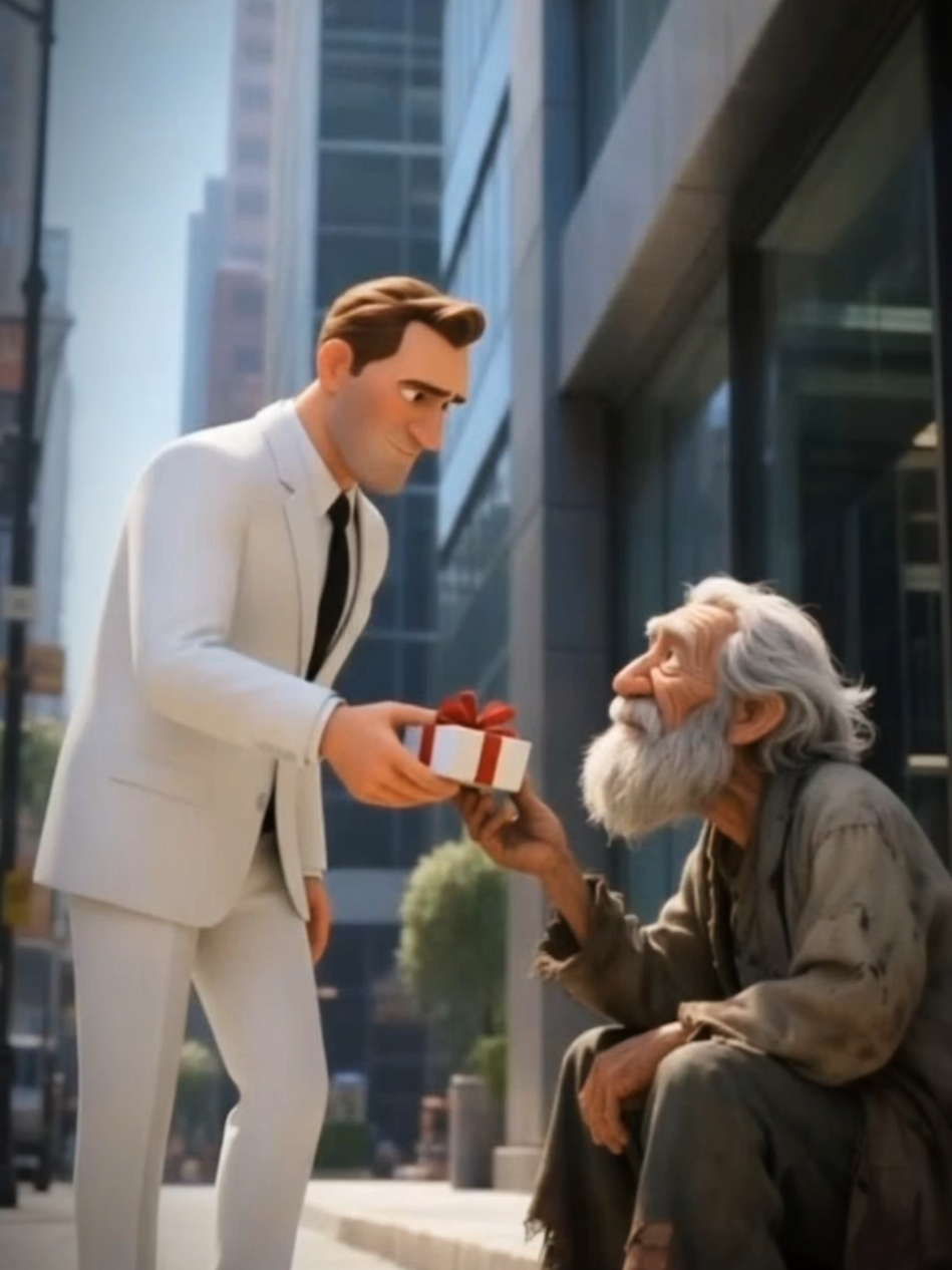 Wealthy businessman Act of Kindness Gives him the greatest fortune of life. #shortstory #animatedstory #storytime  #viralvideoontiktokforunitedkingdom 