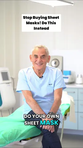 Stop wasting money on sheet masks! Try this top tip from Dr Sebagh with your favourite serums 💧 #skincare #skincarehack #sheetmask #beautyhacks #fyp 