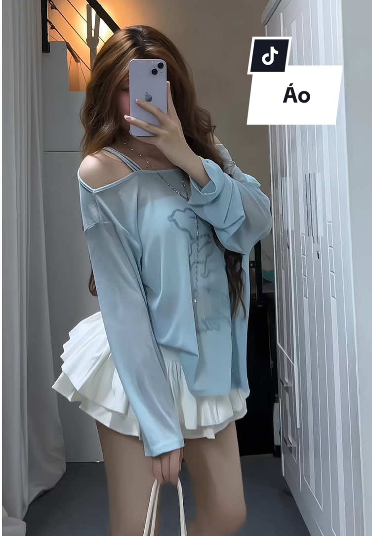 Áo thun tay dài nữ #aothundaitaynu #aothundaitay #aothuntaydai #thaosuneo #aothunnu 