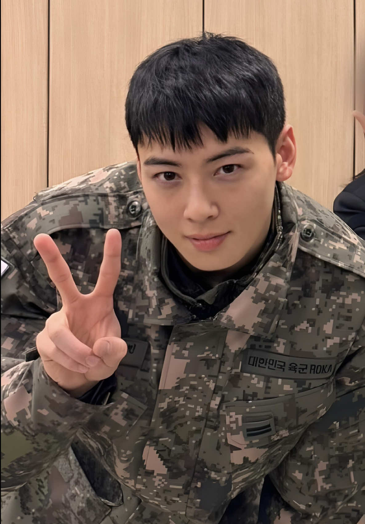 Cha Eunwoo y las mejillas de Kim Jaehwan 🫶🏻🥰🤭✨ Soldado Lee Dongmin 🫡🪖✨ #chaeunwoo #eunwoo #차은우 #이동민 #foryou 