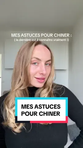 Les astuces pour chiner !  #astuce #secondemain #secondhand #vintage #bonplan 