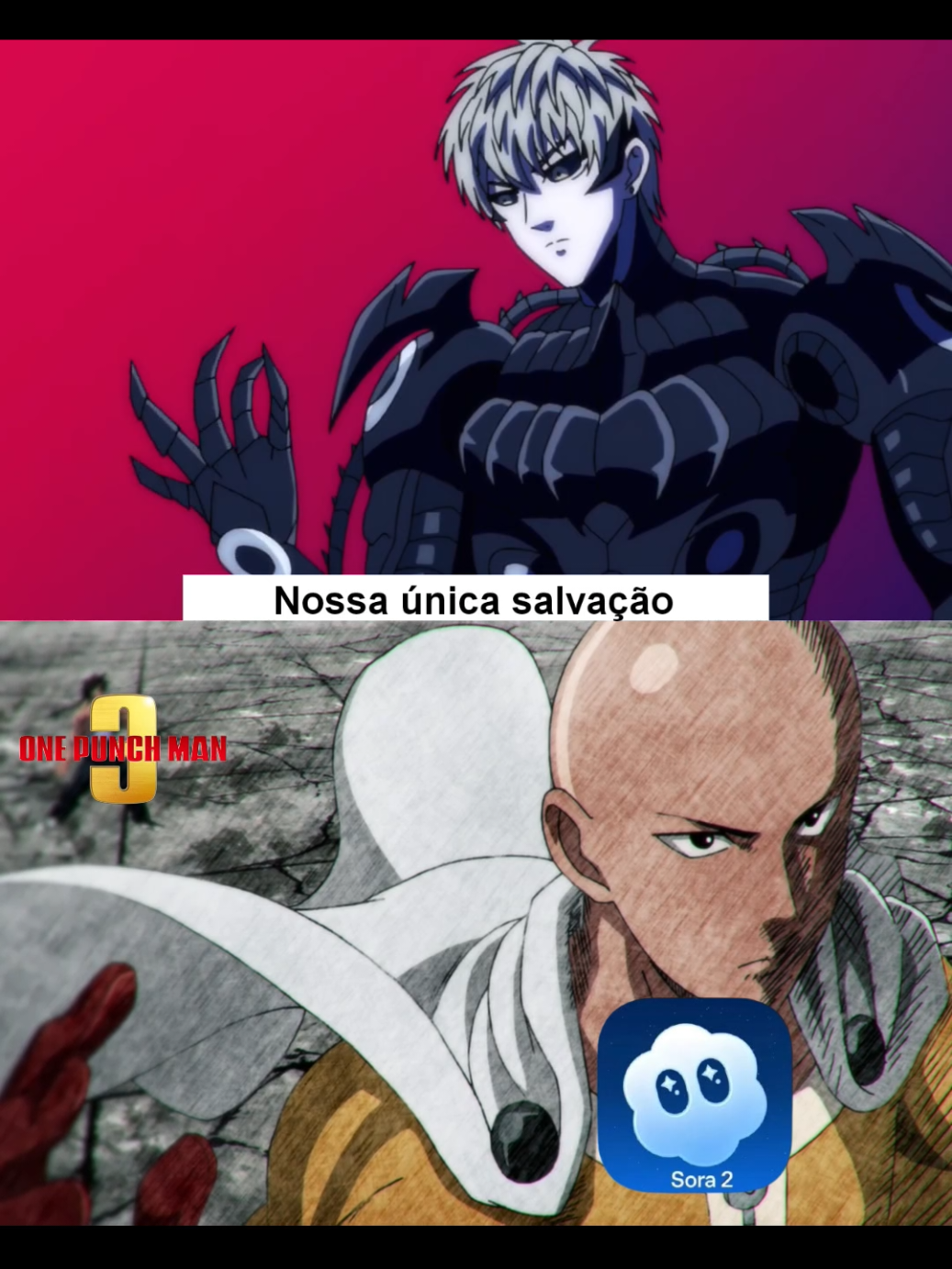 Não um herói que merecemos, mas que precisamos... #opm #onepunchman 