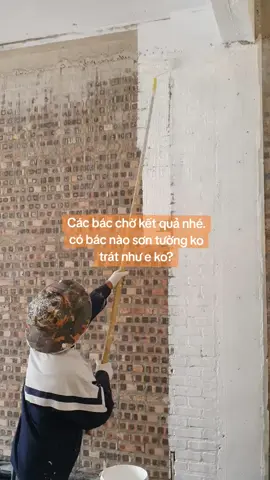 Video e lăn màu cho các bác xem #nộithấtnhàđẹp #cầuthang #sơnkova #nhàdep #sơnnhadep 