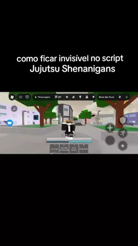 Delta   executor como faz ficar invisível no script Jujutsu Shenanigans