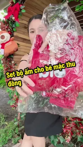 Set bộ ấm cho bé mặc thu đông #cuccungkids #thoitrangchobe #kids #mevabe #livehighlights 