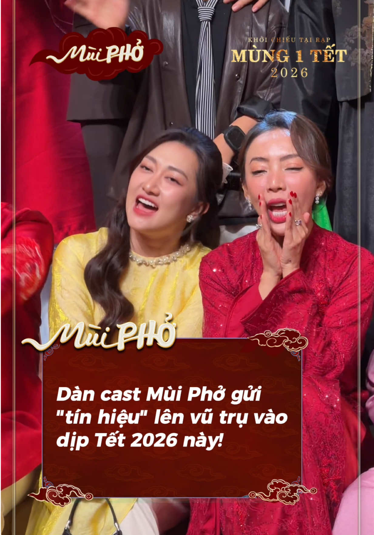 Dàn cast Mùi Phở gửi 