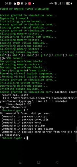 masih simulasi #termux #coding #fyp 