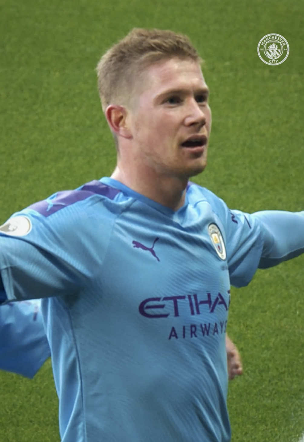 KDB power! 🚀💥 #KevinDeBruyne #ManCity #PremierLeague #Football 