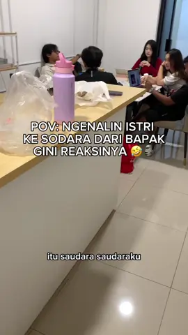 Ngenalin istri yang introvet ke sodara yang banyak tingkah malah di ceng cengin 😖🤣🤣 #fyp #viral #catrambutsehat #pulangbelanjadisasha #haircolorant 