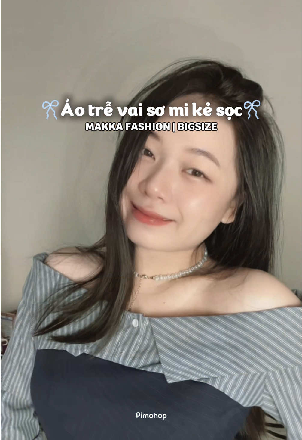 Áo xinh cho mấy nàng bigsize nè #pimohop #aosomitrevai #aotrevai #makkafashion #aobigsize #xuhuong #viral 