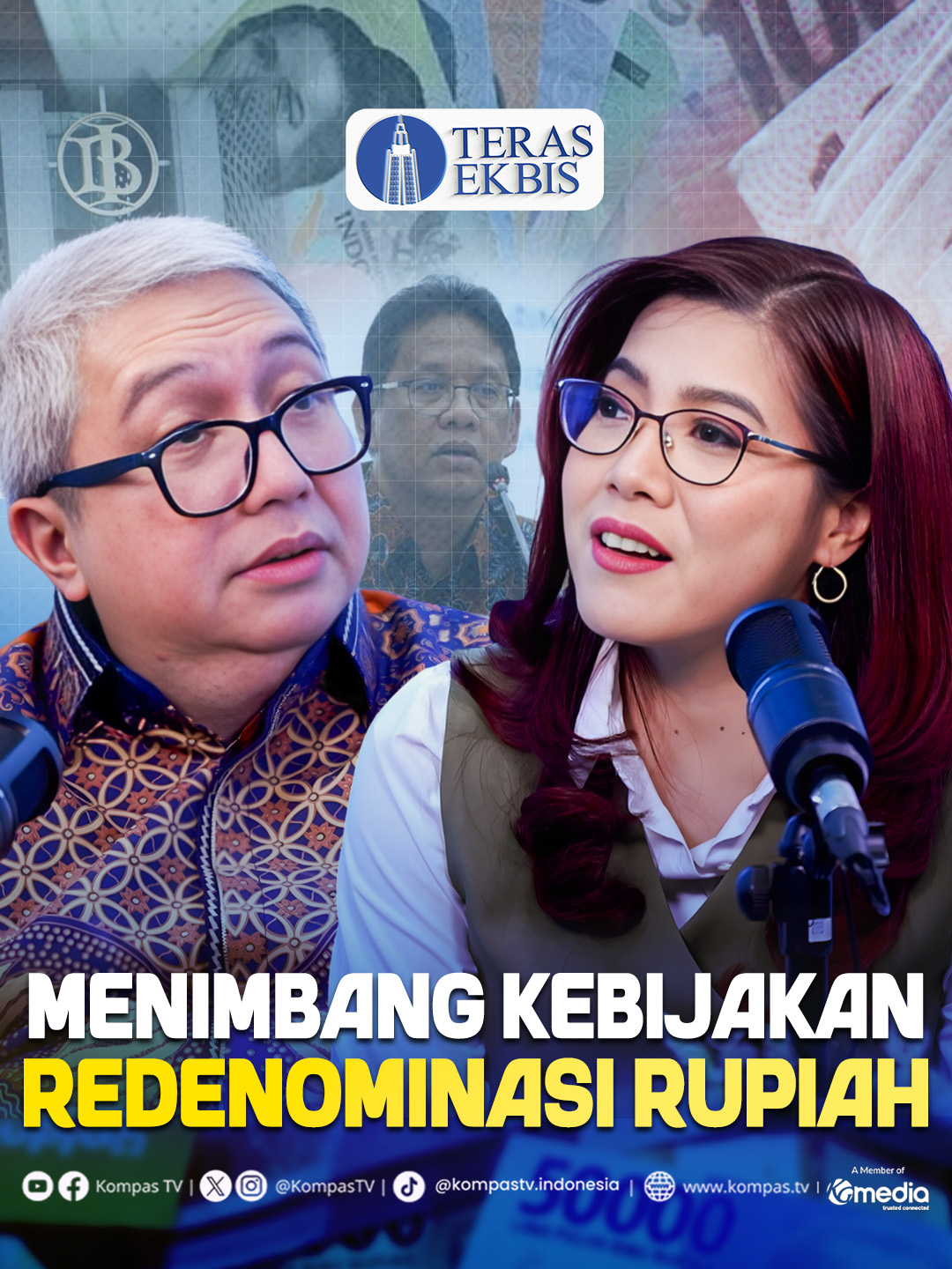 Kabar redenominasi Rupiah kini kembali berhembus usai Menteri Keuangan Purbaya Yudhi Sadewa menetapkan Peraturan Menteri Keuangan Nomor 70 Tahun 2025. Redenominasi rupiah adalah proses penyederhanaan nominal uang dengan mengurangi jumlah digit tanpa mengurangi nilai uang. Penulisan nominal Rp10.000 setelah adanya redenominasi rupiah menjadi Rp10. Namun, kebijakan ini membutuhkan persiapan yang matang untuk menghindari kebingungan dan kepanikan pada masyarakat. Tidak hanya pada masyarakat, tapi redenominasi rupiah ini juga paling dirasakan oleh pelaku usaha. Lalu, apa saja dampaknya yang terjadi jika redenominasi rupiah dijalankan? Simak penjelasan dari Chairman Afiliation Global Retail Association, Roy Mandey bersama jurnalis KompasTV, Mysister Tarigan dalam program #TerasEkbis di YouTube KompasTV ▶️ https://youtu.be/qJ6OZVMTiGI