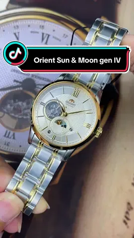 Orient Sun & Moon gen IV demi vàng #donghochinhhang #donghogiare #donghoco #donghonamdep #seiko5 