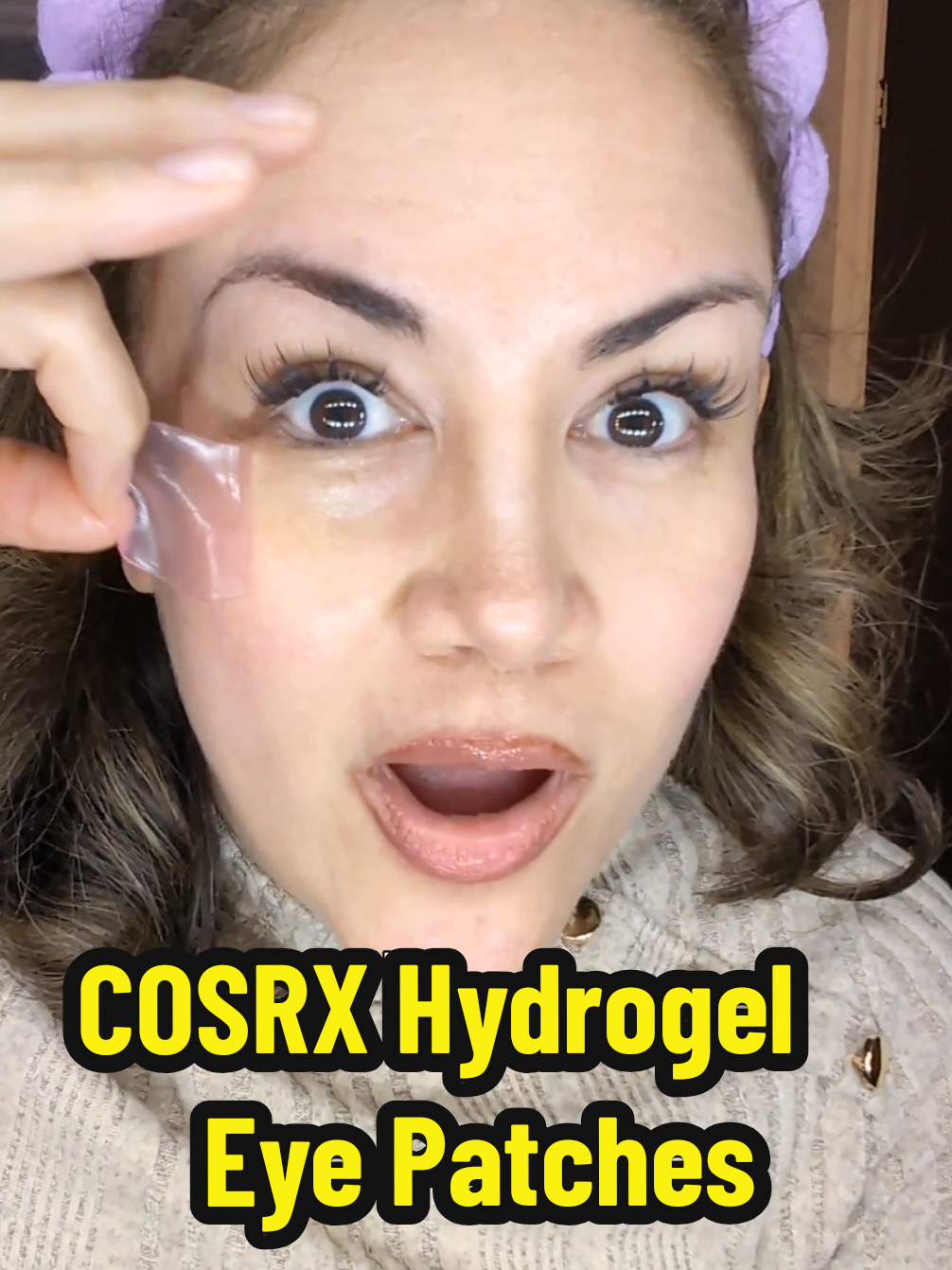 As your quirky 🩷😍😆 audiologist-turned-glow coach with zero kids and zero free time, I finally found an under-eye patch that actually fits into my chaotic routine. These COSRX Peptide Collagen Hydrogel Eye Patches make me look awake even on the days I forget what day it is. They help my under-eyes feel soothed, hydrated, and refreshed - results may vary. If you've been tired of looking tired... this is your sign. *COSRX Partner* Click the orange cart to try them with me! @COSRX US  #cosrx #cosrxusa #eyepatch #tiktokshopblackfriday #collageneyepatch 