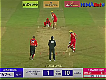 Lumbini Lion won the match 🔥🔥 #lumbinilions #npl #cricket #faijarmy #jaynepal🇳🇵🇳🇵🇳🇵🇳🇵🇳🇵 