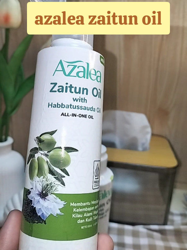 review jujur azalea zaitun oil habbatassauda oil #azaleazaitun 