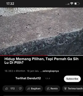 bisa memilih tapi tidak pernah dijadi kan pilihan oleh Seseorang... #kutaikartanegara #tenggarongsebrang #kaltim #songs #samsungA35 