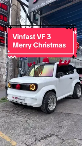 Vinfast VF 3 Merry Christmas #vinfastvf3 #merrychristmas #sungtuanlocoto #sunghuouoto #xedepdetailing 