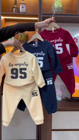 Sét bộ nỉ bông cho bé#bothudongchobe #quanaothudongchobe #bonichobe #thoitrangtreem #xuhuong 