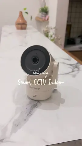 My new smart cctv ✨🫶 bisa ditaro meja/atas lemari tanpa bobok tembok  #cctv #cctvmurah #cctvcamera #cctvindoor 