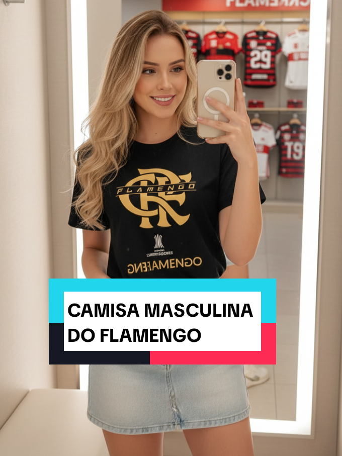 Camisa Masculina Do Flamengo.😍❤️ #mulheres #roupas #homem #tiktokshopblackfridaybr #tiktokshop1111br 