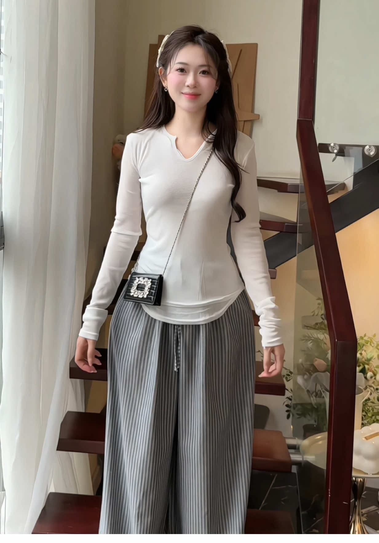 Set đơn giản mặc là xinh siêu tôn dáng #emlyvn #thoitrang #changthoitrang #fashion #reviewlamdep 