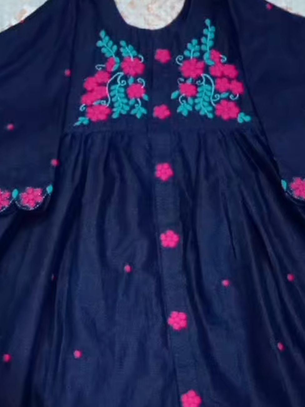 Extreme cuteness ahead! Applique magic for a baby girl 🎀🧵🪡🌺✨ Support me by following my page please Your support secure my tomorrow 🫰  For more details and made on order Dm us on Instagram 📥  #trending #viral #viwes #fyp #fypシ 