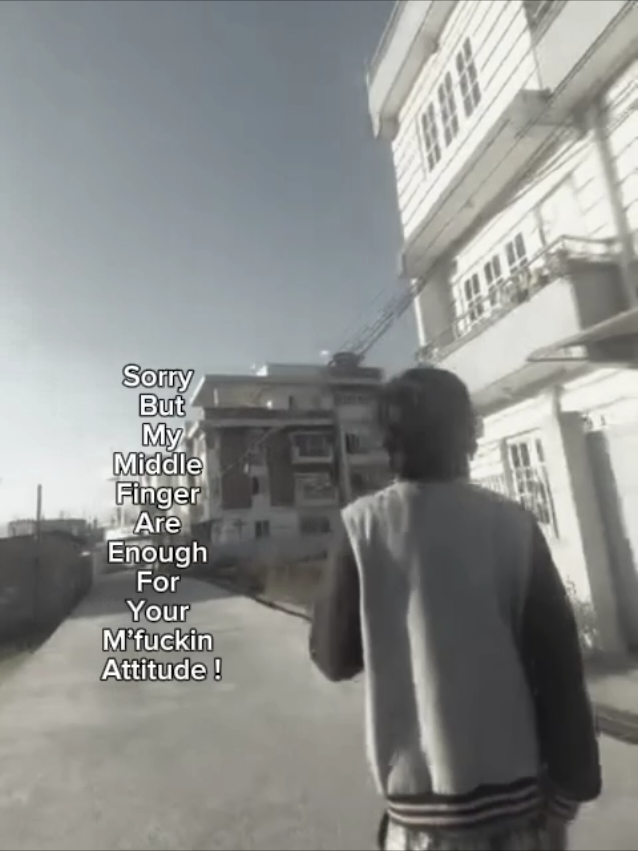 Sorry but my middel finger are enough for your M'fuckin attitude ! #tiktok #fyp #foryoupage #foryou #capcut 