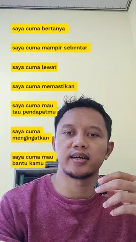 saya cuma ... #belajarbahasainggrisonline #bahasainggrispemula #gampangbahasainggris 