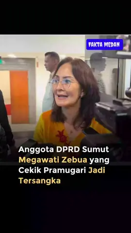 Penyidik Direktorat Reskrimum Polda Sumut menetapkan anggota DPRD Sumut, Megawati Zebua sebagai tersangka penganiayaan. 
