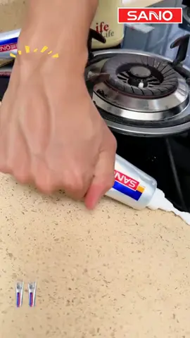 Nuestro sellador es la solución definitiva para evitar filtraciones y proteger tus paredes.#fyppppppppppp #lifetips #repair #sellante #goodthing 