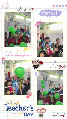 HAPPY VIETNAMESE TEACHER'S DAY with Anh My Au School ❤️#216auduonglan #AnhMyAu 