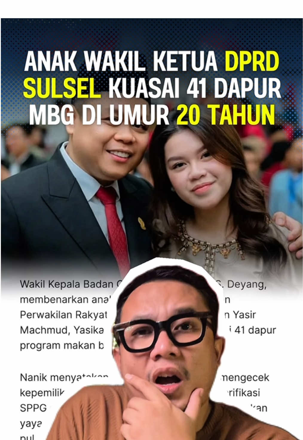 Kalian di umur 20 Ngapain ? Hahaha #beritatiktok #beritaviral #mbg #infosulsel #ceritanoerza 