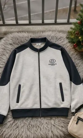 Áo nỉ xám phối xanh #tmcsport #quầnáo #hottrend 