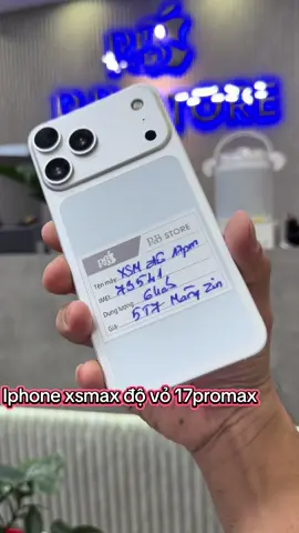 Iphone xsmax độ 17promax #