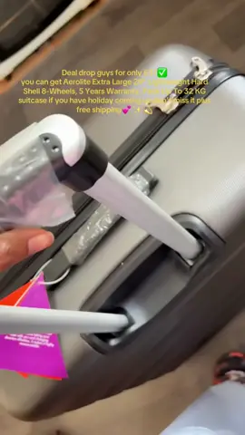 #tiktokmademebuyit #blackfriday #traveltiktok #suitcase #cabin 