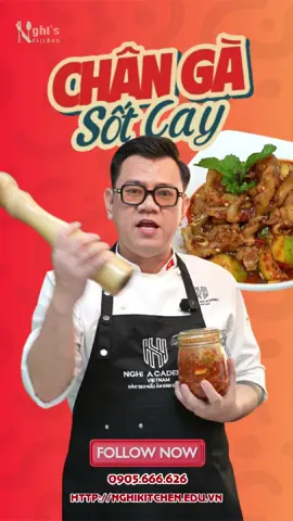 Chân gà sốt cay #Đầu_bếp_Quốc_Nghị #TikTokAwardsVN 