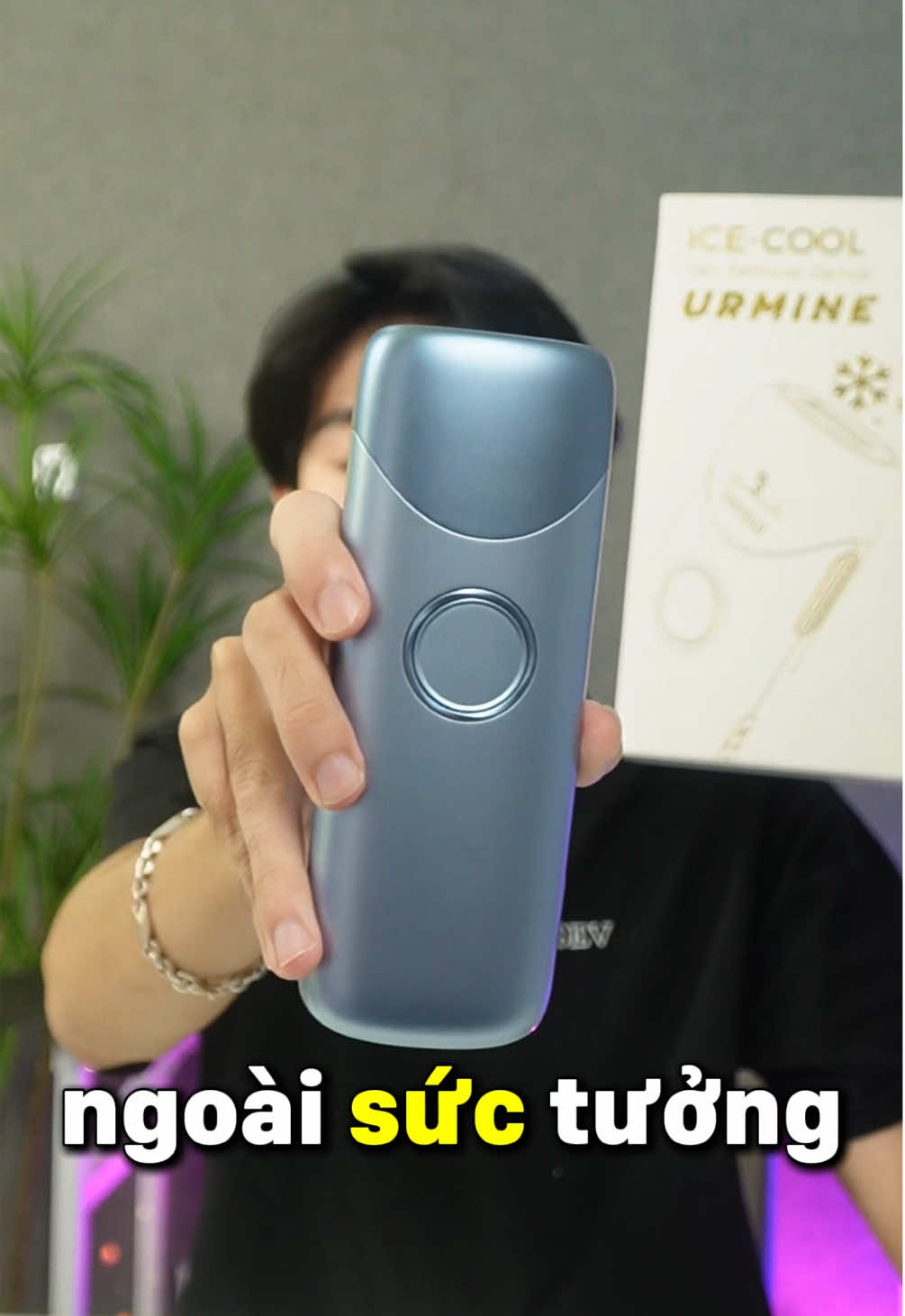 Tại sao ai cũng chọn URMINE để triệt lông tại nhà? #urmine #maytrietlongurmine #maytrietlong #trending #trietlong