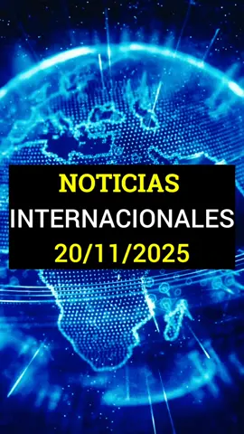 Las noticias internacionales del día —20 de Noviembre 2025 #breakingnews #usanews #trending #usa