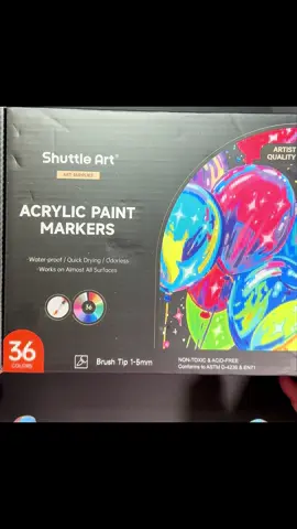@Shuttle Art #acrylicmarkers #paintmarkers #tiktokblackfriday #art #fyp 