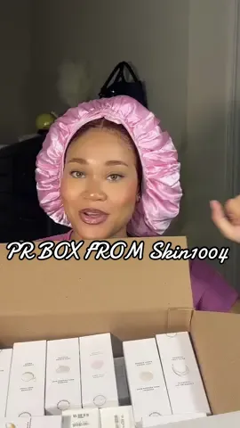 Thank you so much @SKIN1004 US for sending over this stunning PR package 🤍✨ I’m truly excited to add these products into my routine. The packaging, the ingredients, the glow they promise… I’m ready for it all! My skin is about to be pampered on a whole new level. This is exactly the kind of skincare luxury I’ve been manifesting! 💙🌸 #fyp #skincareproducts #prbox #unboxing #SelfCare 